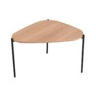 Mesa De Centro Complementos Orgânica Hanover E Preta 59 Cm