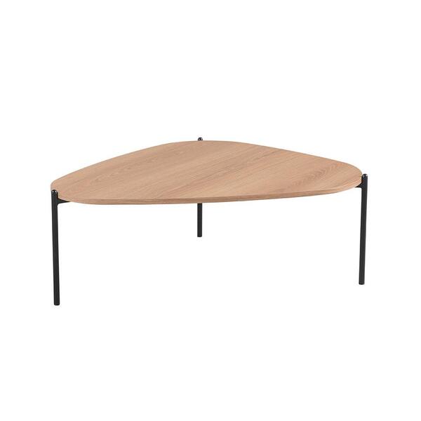 Mesa De Centro Complementos Orgânica Hanover E Preta 77 Cm