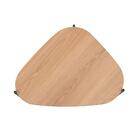 Mesa De Centro Complementos Orgânica Hanover E Preta 77 Cm