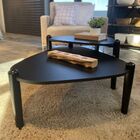 Mesa De Centro Complementos Orgânica Nero 55 Cm