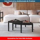 Mesa De Centro Complementos Orgânica Nero 55 Cm