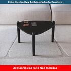 Mesa De Centro Complementos Orgânica Nero 55 Cm