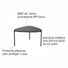 Mesa De Centro Complementos Orgânica Nero 59 Cm