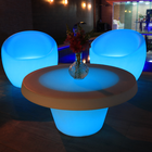 Mesa de Centro Cona Transparente Iluminada Tramontina