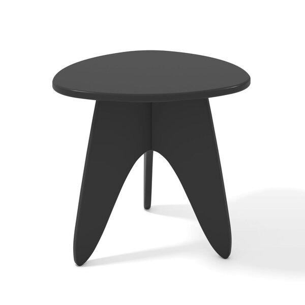 Mesa De Centro Conceito Alta Mar De Morros  Preto Fosco