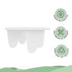 Mesa De Centro Conceito Baixa Mar De Morros  Branco Fosco