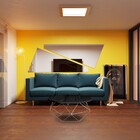 Mesa De Centro Coraline Tampo Preto Base Bronze G41 - Gran Be