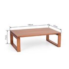 Mesa De Centro Craft  Garapa