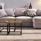 Mesa De Centro Cube Conjunto 3 Peças Vermont/preto – Artesano