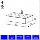 Mesa De Centro Cubo Tb61 Dalla Costa
