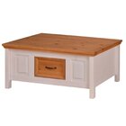 Mesa De Centro De Madeira Sala De Estar Branco