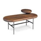 Mesa De Centro Deck Renar Oval 125 Cm (largura) X 40 Cm (altu
