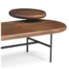 Mesa De Centro Deck Renar Oval 125 Cm (largura) X 40 Cm (altu