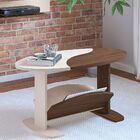 Mesa De Centro Decorativa Para Sala De Estar Ísis A01 Amêndoa