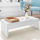 Mesa De Centro Decorativa Para Sala De Estar Ripp B01 Branco