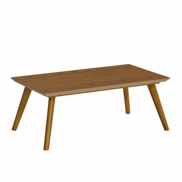 Mesa De Centro Decorativa Quadrada Polly Freijó G29 - Gran Be