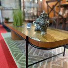 Mesa De Centro Decorativas Rústica Cachepô Montanhês Móveis