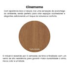 Mesa De Centro Design Orgânico Tampo Em Tamburato 50mm Magnum