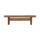 Mesa De Centro Design Orgânico Tampo Em Tamburato 50mm Magnum