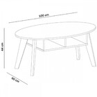 Mesa De Centro Diva 2 Nichos Carvalho/grafite - Artely