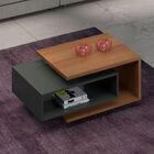 Mesa De Centro Diva Jcm Móveis Cestaplus Noronha/grafite