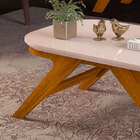 Mesa De Centro Dj Doris 0,90x0,34x0,53 Mdf - 20625.222