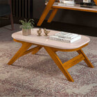 Mesa De Centro Dj Doris 0,90x0,34x0,53 Mdf - 20625.222