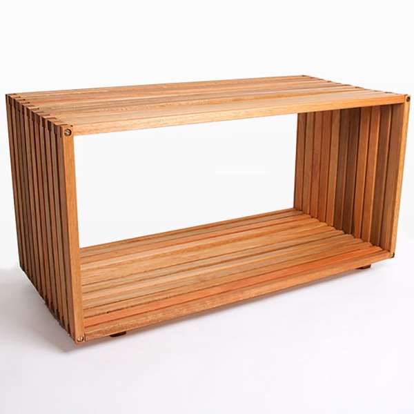 Mesa De Centro Dominoes - Mão E Formão - Jatobá