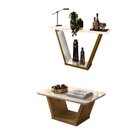 Mesa De Centro E Aparador Dj Móveis Lotus