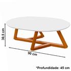 Mesa De Centro E Lateral C86x13 Tebar