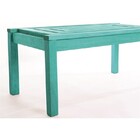 Mesa De Centro Echoes Stain Azul - Mão   Formão