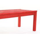 Mesa De Centro Echoes Stain Vermelho