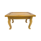 Mesa De Centro Em Madeira Maciça