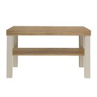 Mesa De Centro Em Tamburato 50 Mm Com Prateleira Up Carvalho/