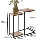 Mesa De Centro Espelhada E 2 Mesas Laterais Demolição E Preto