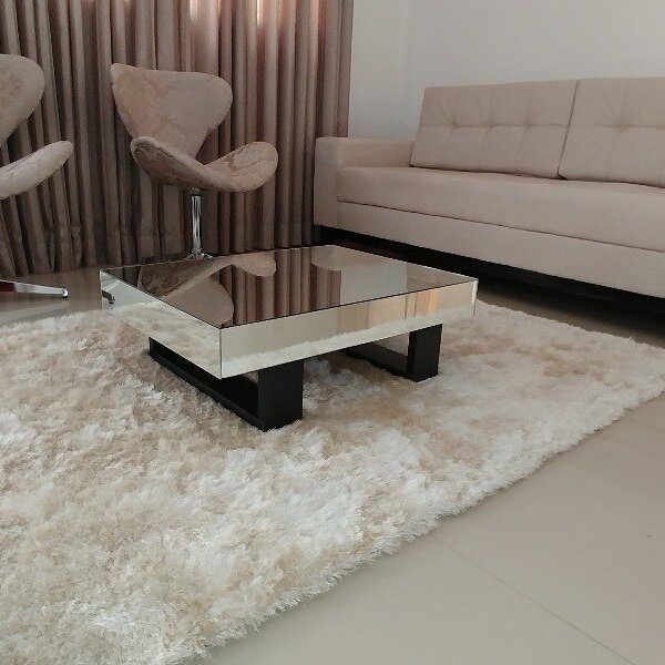 Mesa De Centro Espelhada Ideale