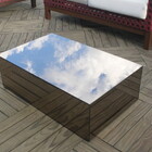 Mesa De Centro Espelhada Reflect Grande