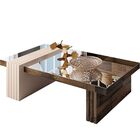 Mesa De Centro Espelhada Sala De Estar Lord B01 Deck Off Whit