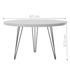 Mesa De Centro Evolution Off White