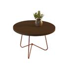 Mesa De Centro Ferrara Canela Pe Bronze