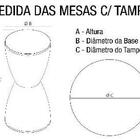 Mesa De Centro Fluo Branco