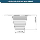 Mesa De Centro Fluo Preto