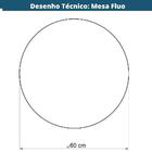 Mesa De Centro Fluo Preto