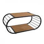 Mesa De Centro Freijo/preto - Kappesberg