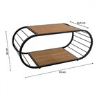 Mesa De Centro Freijo/preto - Kappesberg