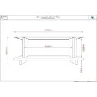 Mesa De Centro Frizz  Fendi/naturale