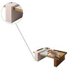 Mesa De Centro Giovana Com Espelho Carvalho Intense Off White