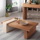 Mesa De Centro Giovana Nature Off White Tana Decor