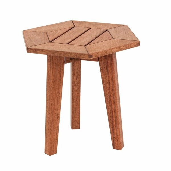 Mesa De Centro Hexazonal 48,5cm X 45cm Ecograndis Jardim Jato