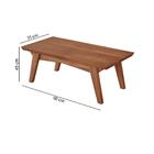 Mesa De Centro Ibiza - Imbuia